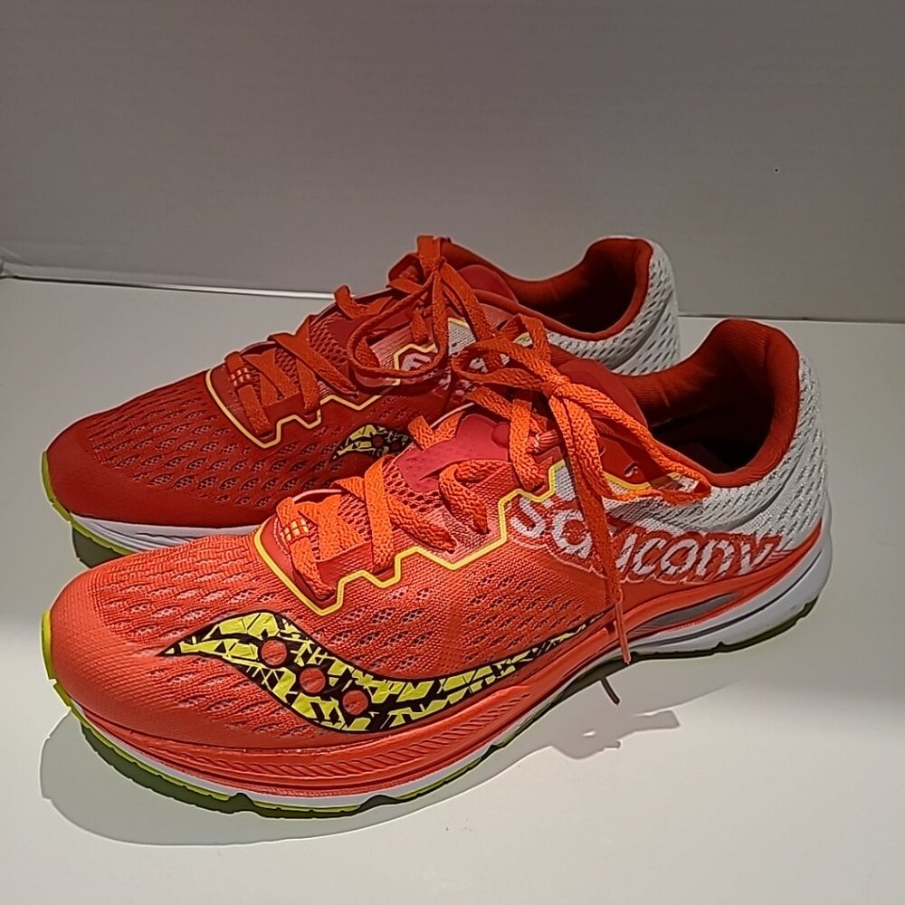 Saucony FastWitch Women's 9.5 Orange/White/Yellow